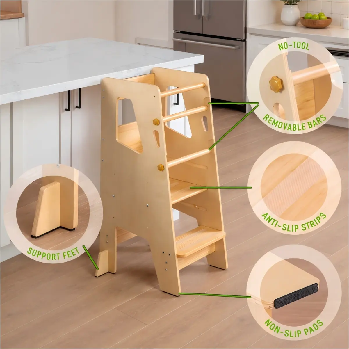 Adjustable Learning Tower view 3