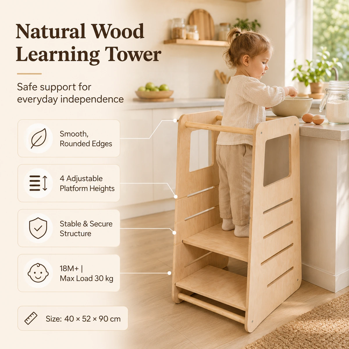 Adjustable Learning Tower view 4