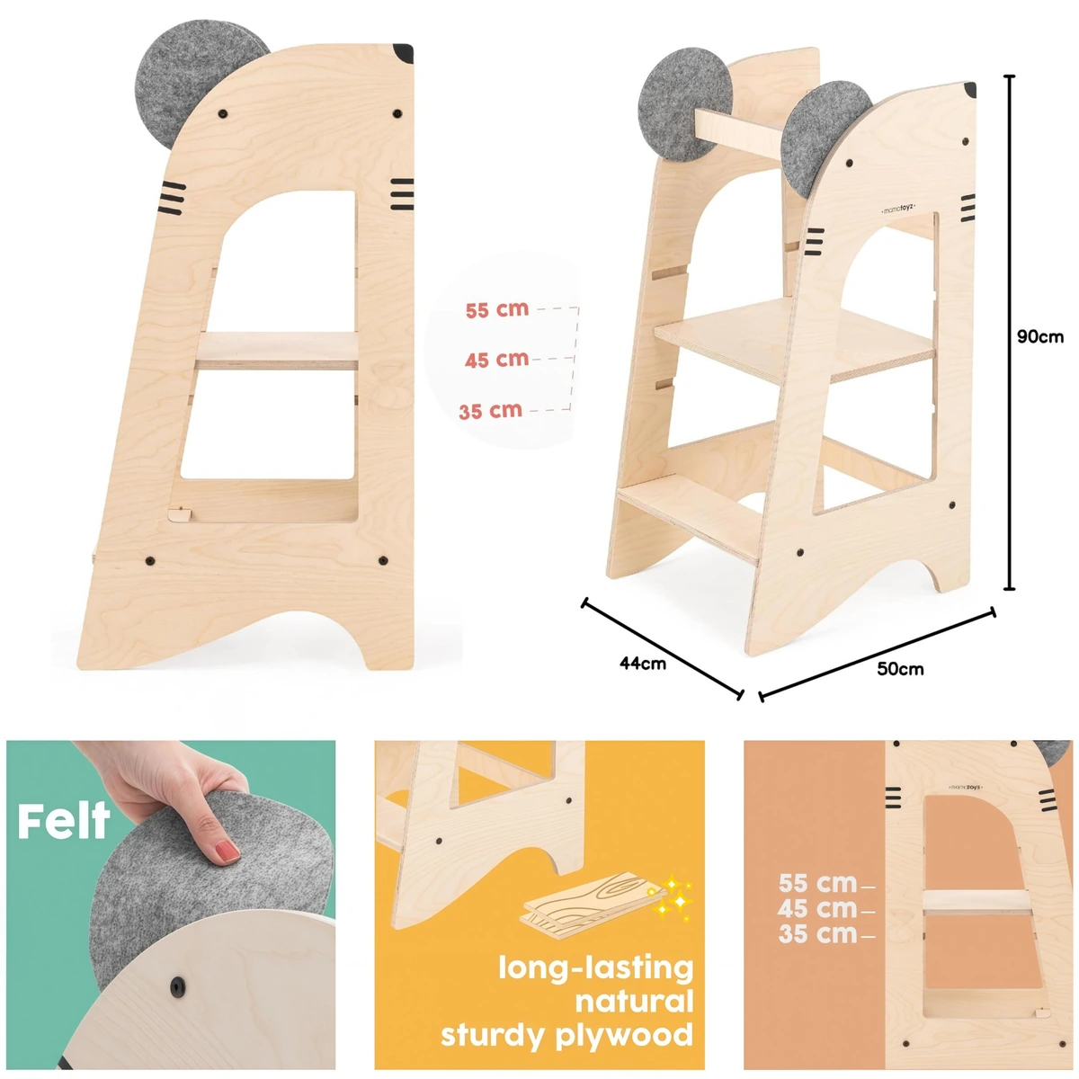 Adjustable Learning Tower view 6