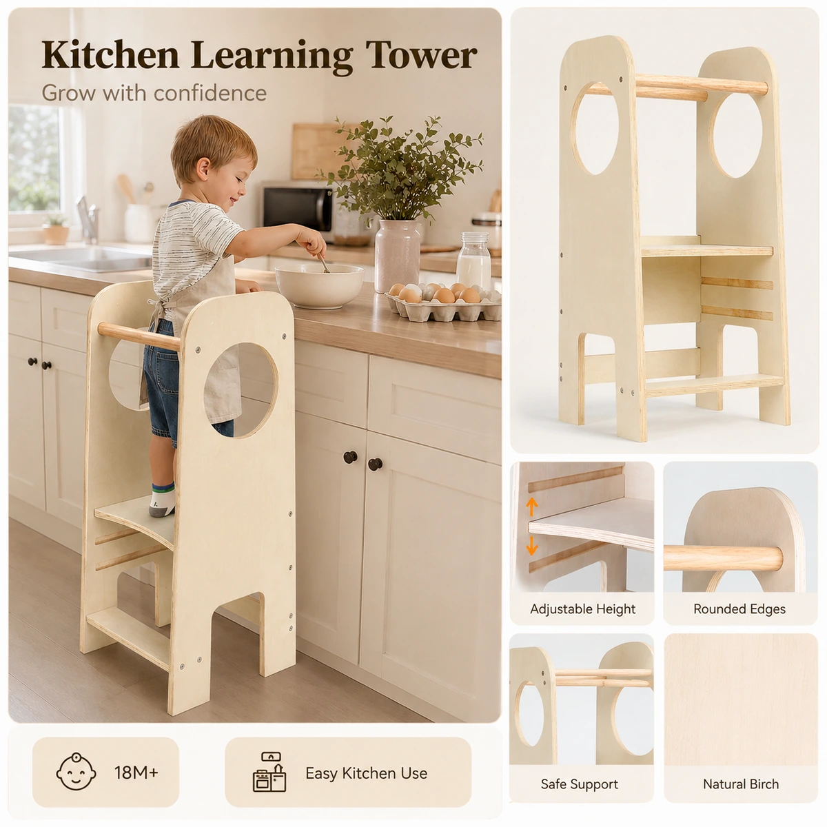 Adjustable Learning Tower view 9