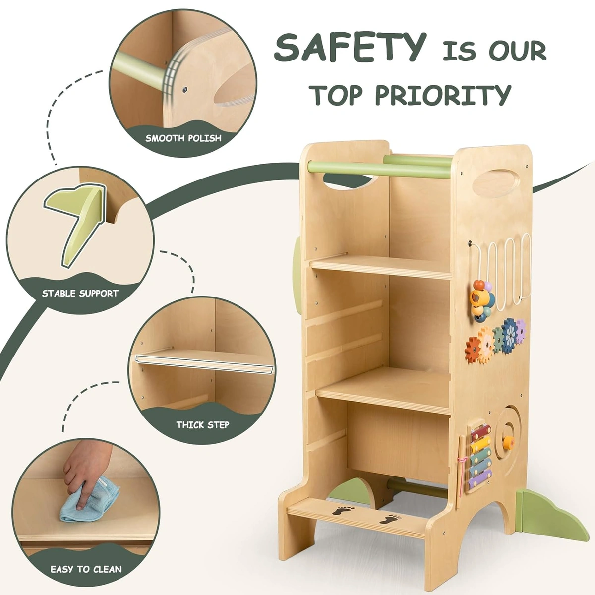 Multifunctional Learning Tower view 3
