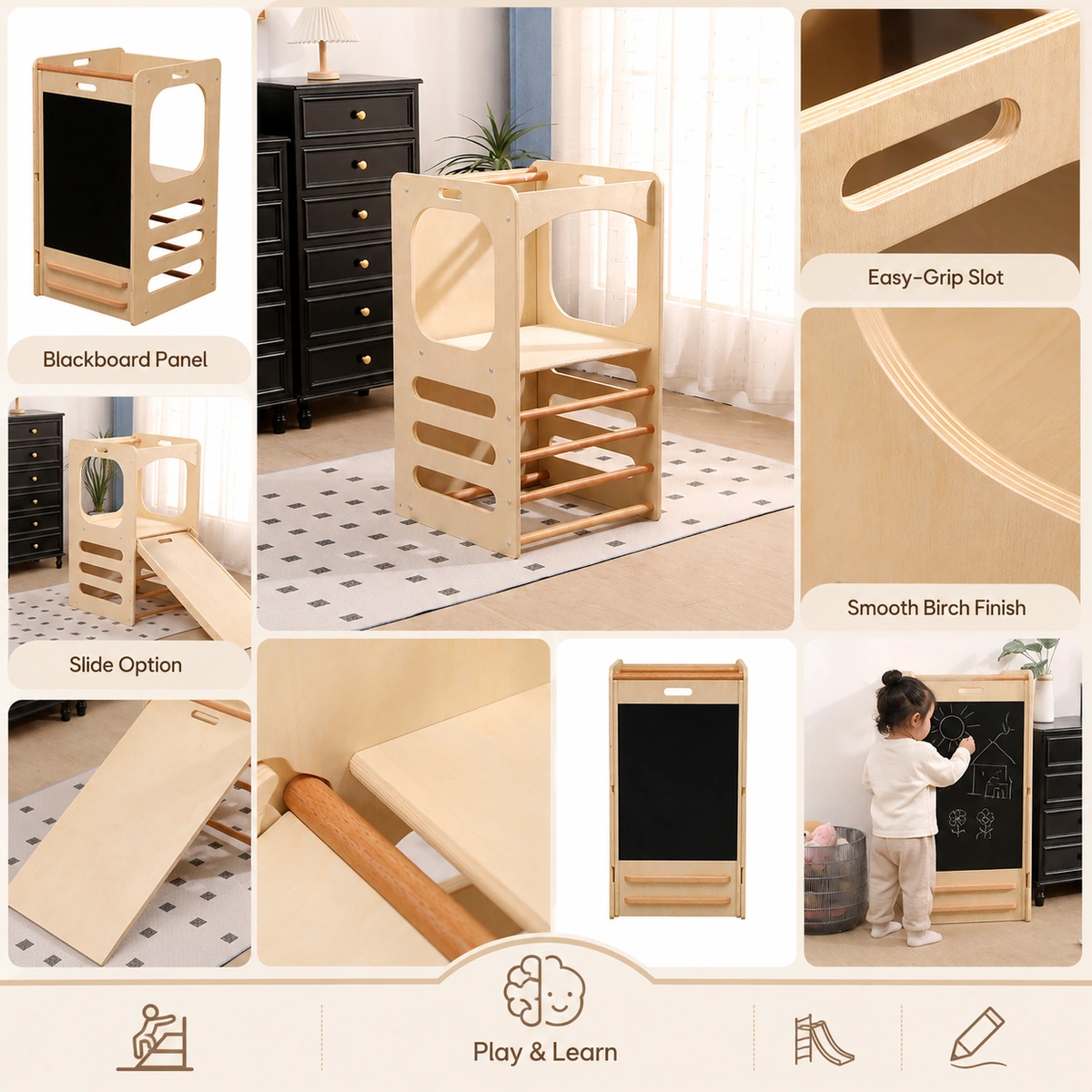 Multifunctional Learning Tower view 9